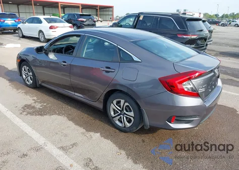 2017 Honda Civic Lx z USA, uszkodzony, nr VIN 19XFC2F50HE044650
